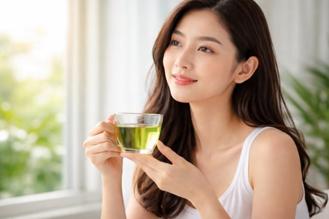 Uống bao nhiêu tách trà xanh mỗi ngày để có làn da đẹp?